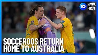 Socceroos Return to Australia | 10 News First screenshot 1