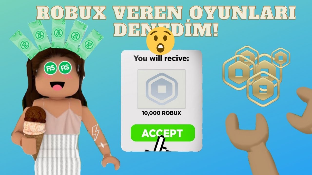 Turkey Robux ROBUX VEREN OYUNLARI DENEDİM!? Roblox|Türkçe - YouTube