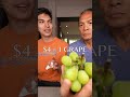 the world's most expensive grapes...🍇