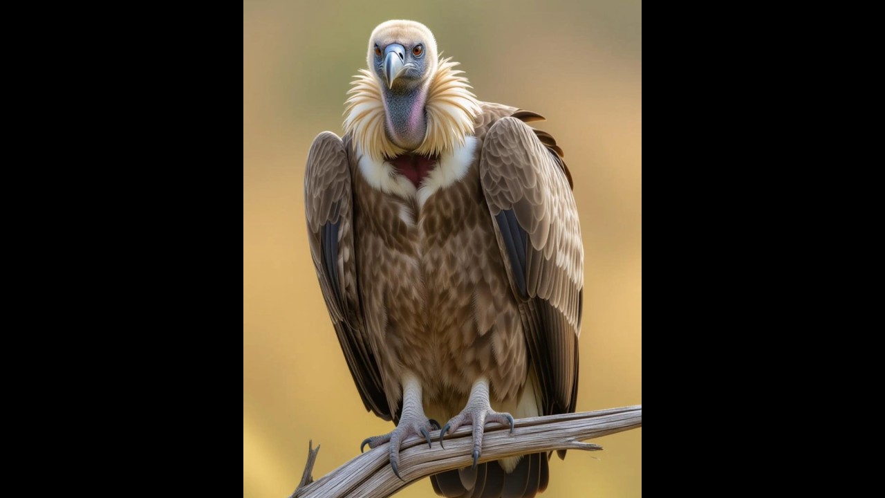 Rüppell's vulture 🦅।