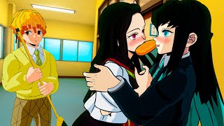 Did Tokito And Nezuko Run Away From School Together??? In Demon Slayer Vr