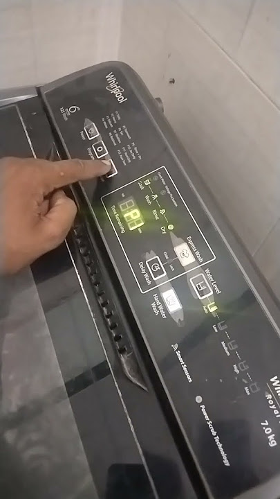 Whirlpool washing machine