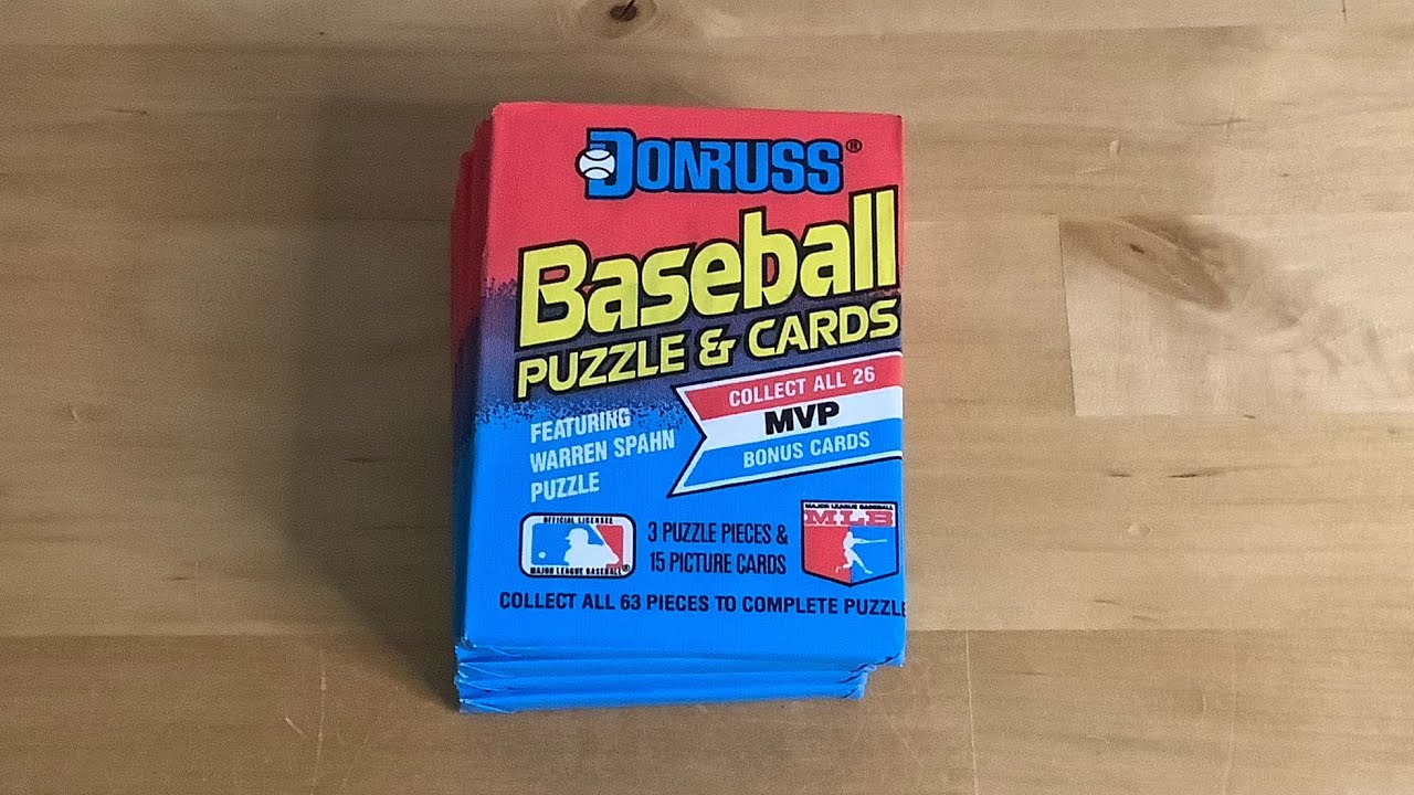 1989 Donruss Wax Packs - I Pulled Three Awesome Rated Rookie Cards 