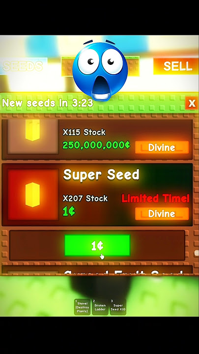 This Shop Gave Me Vibes 😠Grow A Garden FANMADE #shorts #roblox #growagarden