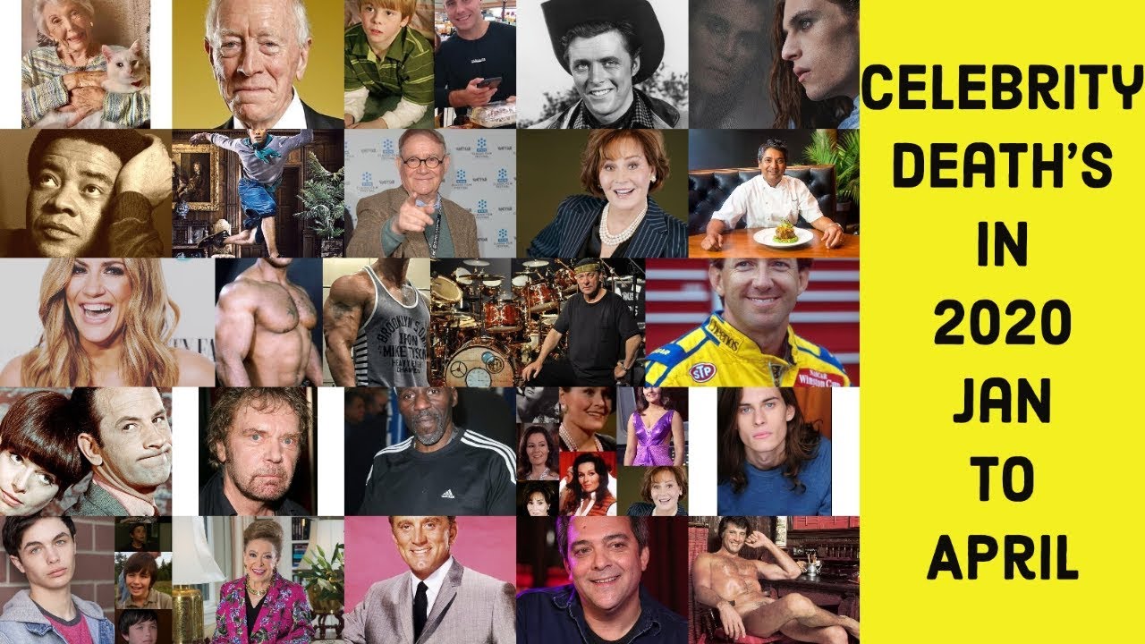 Celebrities We've Lost In 2020 From Jan-April