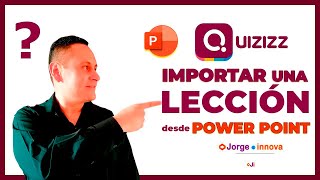 🔴 How to IMPORT a LESSON to QUIZIZZ from POWER POINT 2023 ❙ Gamification tools 👈