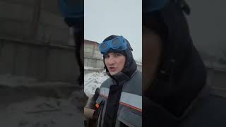 демонтаж водонапорной башни.20 м высота.