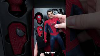 ANDREW GARFIELD Amazing Spider-Man Hot Toys Unboxing rápido #spiderman #shorts