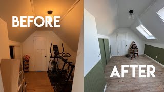 DIY EASY INSTALL BEAD BOARD PANELING! Part 1 of My Upstairs Renovation