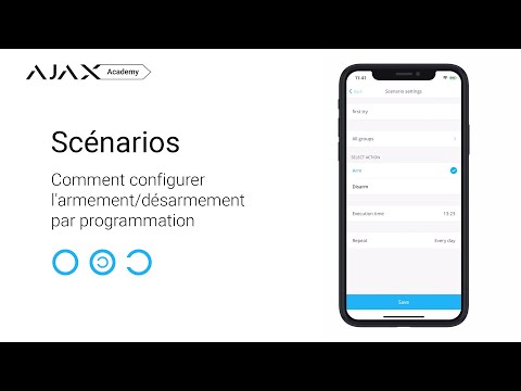 Scénarios : Comment configurer l'armement/désarmement par programmation