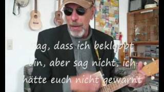 Video thumbnail of ""Finger weg von meiner Paranoia" - Element of Crime Cover"