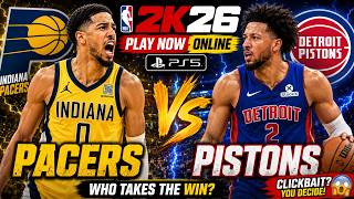Detroit Pistons vs Indiana Pacers 🏀 NBA 2K26 PS5 Play Now Online Gameplay