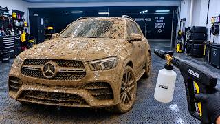 I Spent 5 Hours Cleaning a Fan’s MERCEDES BENZ… Then Got an Unexpected $200 Tip 😱