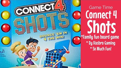 Connect 4 Shots game/ Family Friendly Game/ Hasbro Gaming