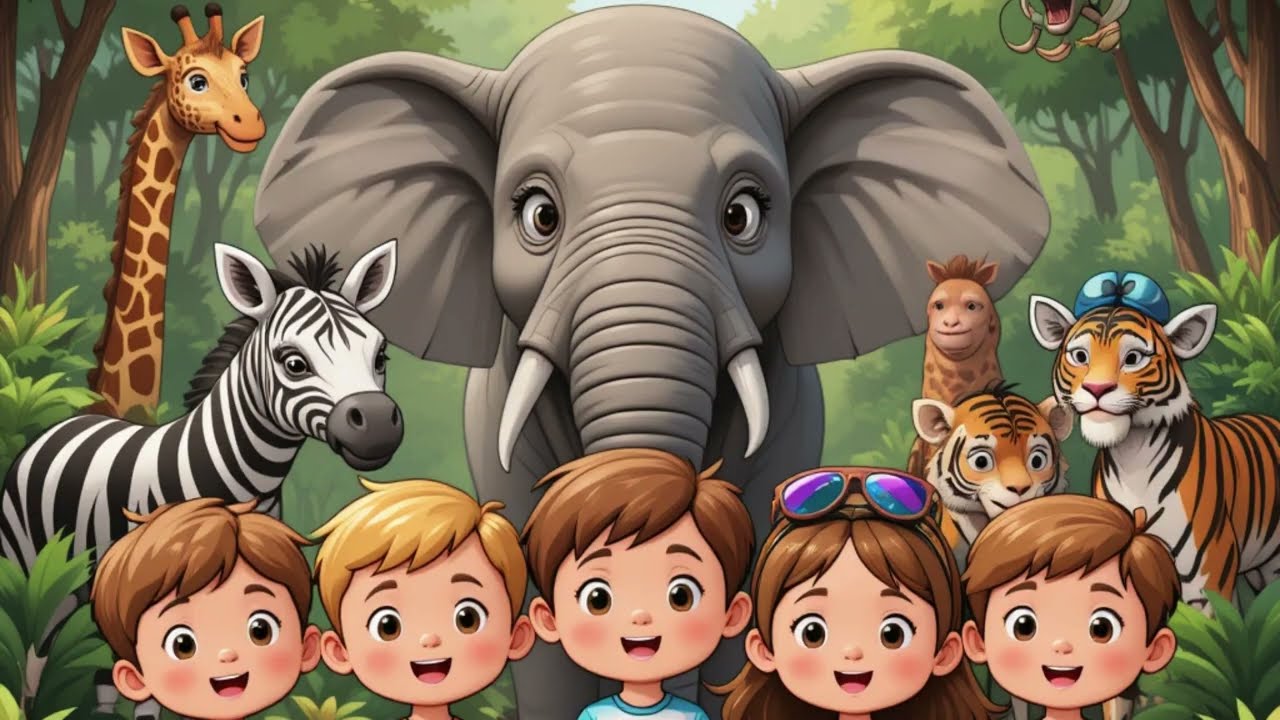 Zoo Song – Colors, Sounds, and Fun!