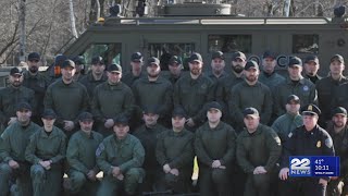 Special response team training set for Mohawk Theatre in North Adams