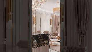 Дизайн квартиры в стиле арт-деко. #design2024 #дизайнинтерьера #величкоалександра