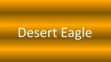 Blender 3D Desert Eagle