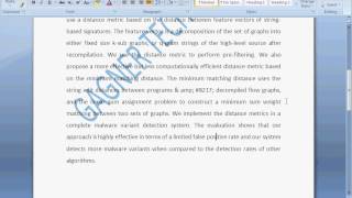 Famous CONTROL FLOW BASED MALWARE VARIANT DETECTION Wealth