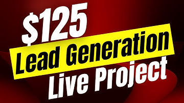 Lead Generation Live Project | Fiverr Live Project