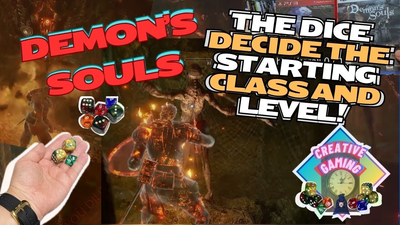 Demon's Souls dice challenge (part 2) - Creative Gaming
