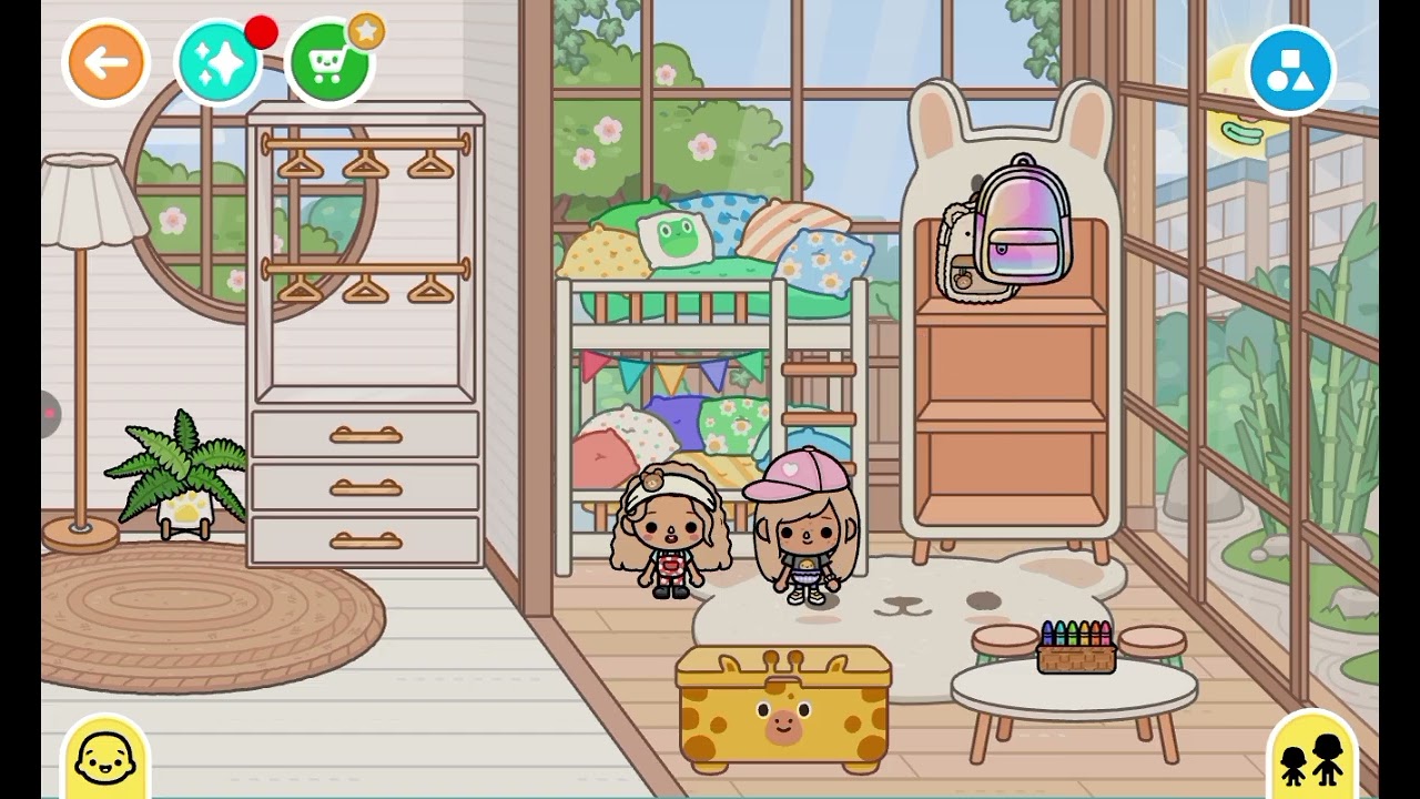 Toca Boca skromná vs rozmazlená dcera 1. Díl🎧🎀⚡️