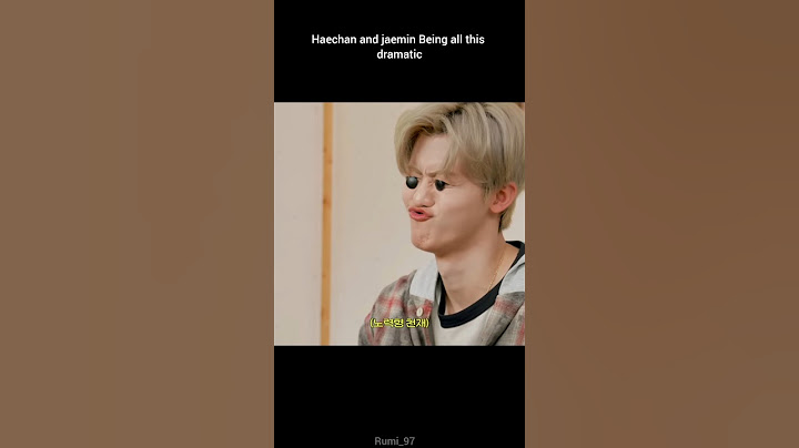 When he's dramatic but has crazy survival skills 😂 #jaemin #haechan #nctdream