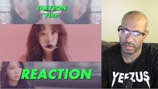 TAEYEON 태연_Fine_Music Video reaction/review