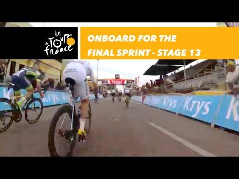 Onboard camera of the final sprint - Sequence of the day - Stage 13 - Tour de France 2018