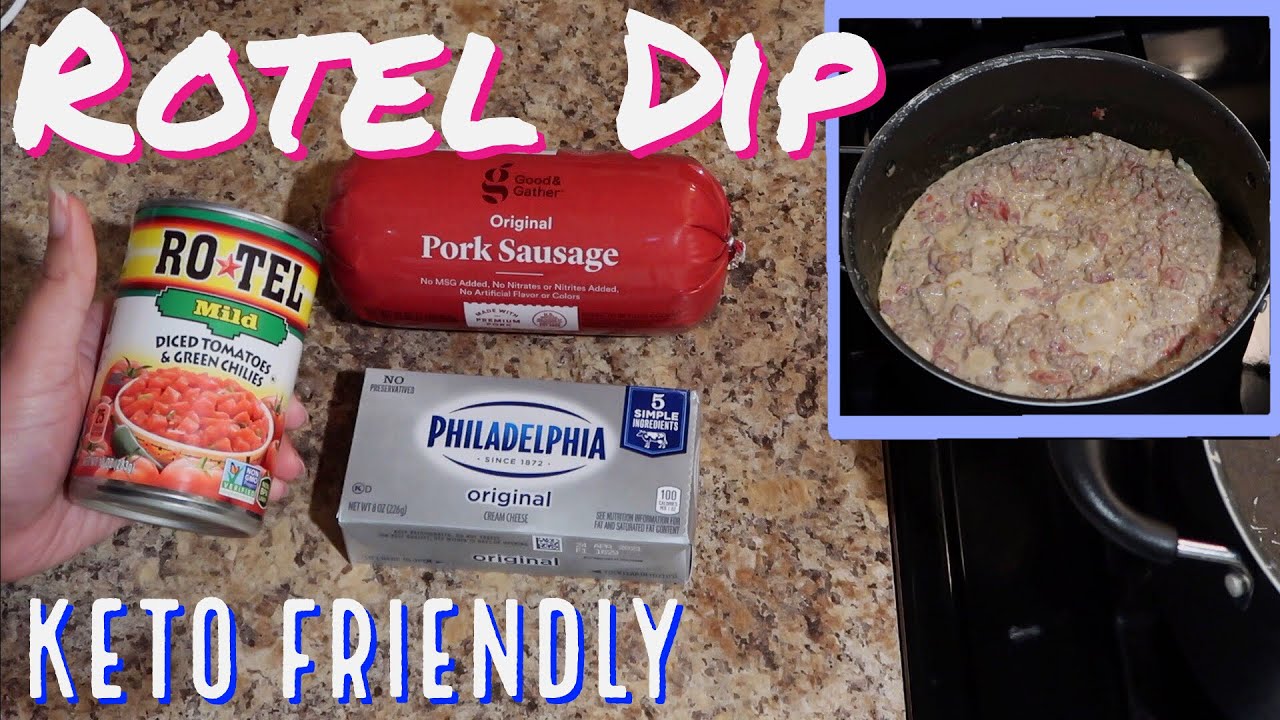 Rotel Dip Keto Friendly Lazy Cooking Vol 12 Ayana Mertina YouTube