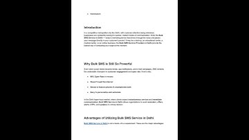 Bulk SMS Service in Delhi  Elevate Your Business Communication to the Next Level