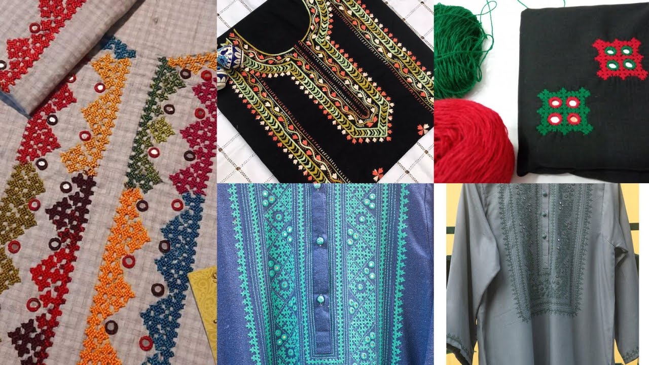 sindhi hath ki karhai k traditional or khubsurat dresses/Indian