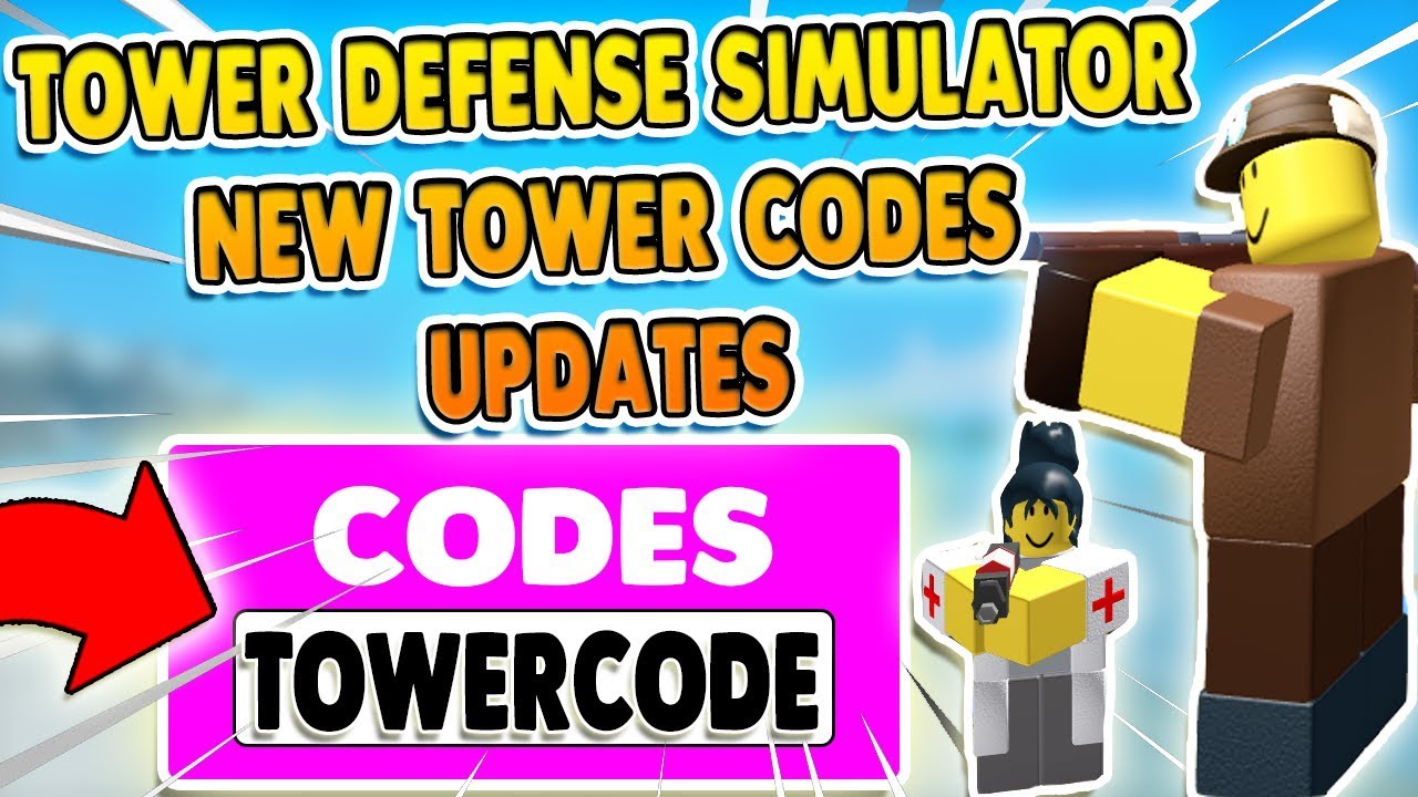 NEW TOWER CODE* NEW UPDATE CODE TOWER DEFENSE SIMULATOR ROBLOX 