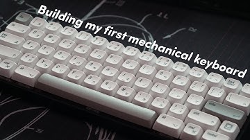 Building my first mechanical keyboard.