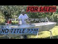 Things to consider when Buying a Jon Boat .  Mud Boat DIY Project Part 1.   (Swamp N Stomp ep. #49)