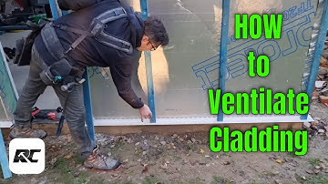 How to ventilate cladding