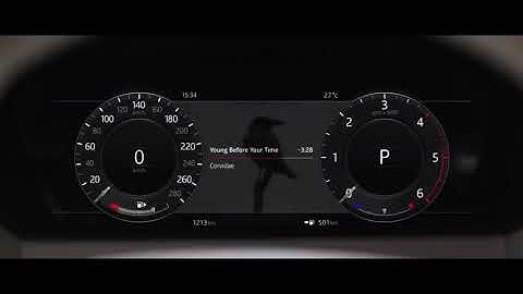 2018 Range Rover VELAR - Engine start with your Iphone & Infotainment system control