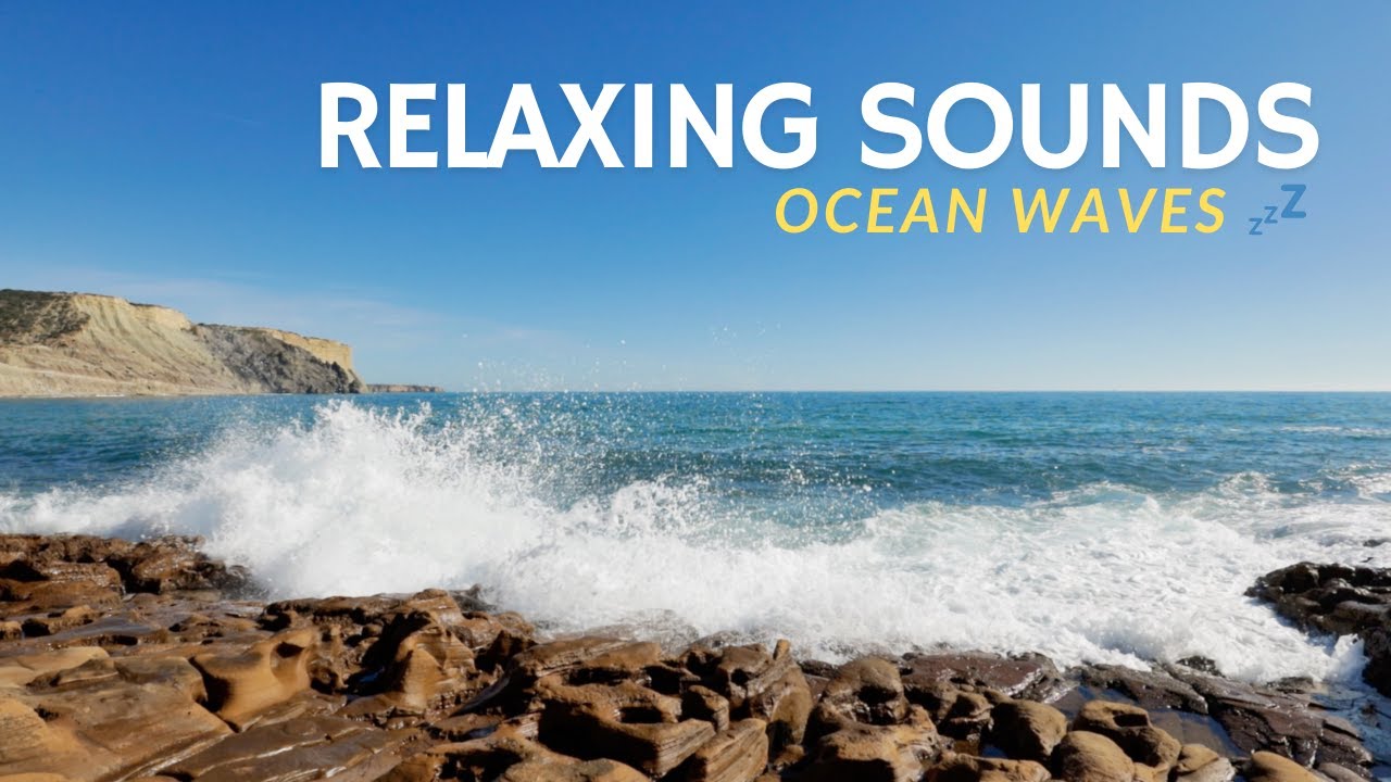 Relaxing Ocean Waves Sounds for Study, Meditation, Sleeping, Stress ...