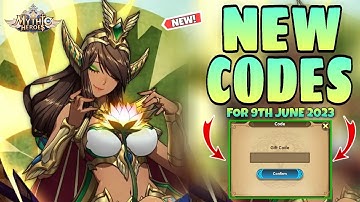 ⚠️NOT EXPIRED⚠️  MYTHIC HEROES GIFT CODES JUNE 2023 || MYTHIC HEROES CODES || CODE MYTHIC HEROES