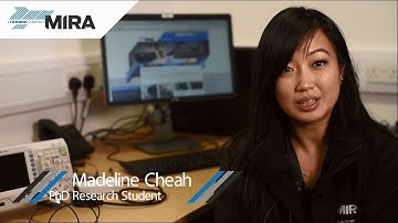 PhD cyber security research student Madeline Cheah on working at HORIBA MIRA