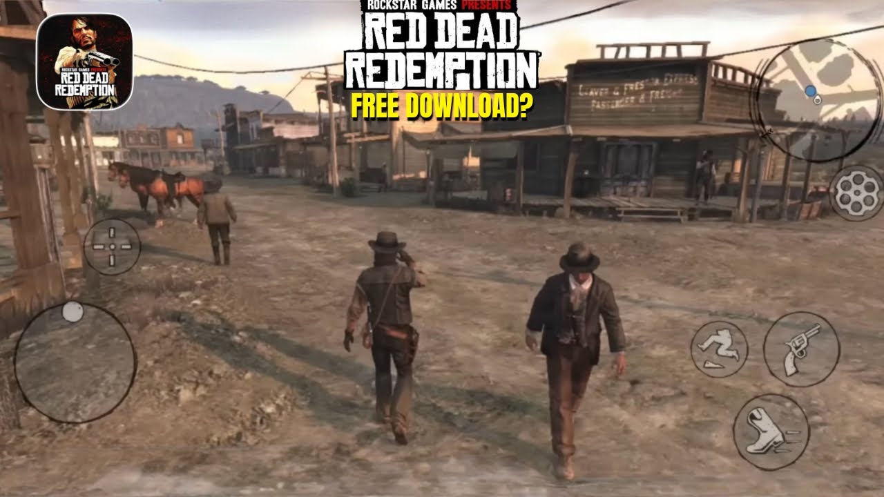 Red Dead Redemption Mobile Gameplay 😱 | Open World Rockstar Game on Android