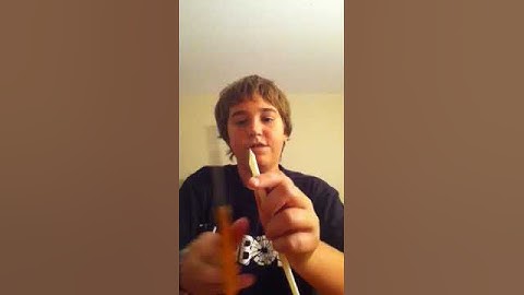 How to make a duck whistle with only a straw