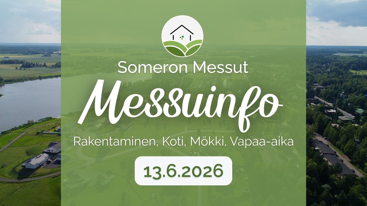 Someron Messujen 1. messuinfo 3.2.2026