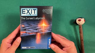 Let's Play!  The Cursed Labyrinth - Exit Escape Room Game Play Through screenshot 5
