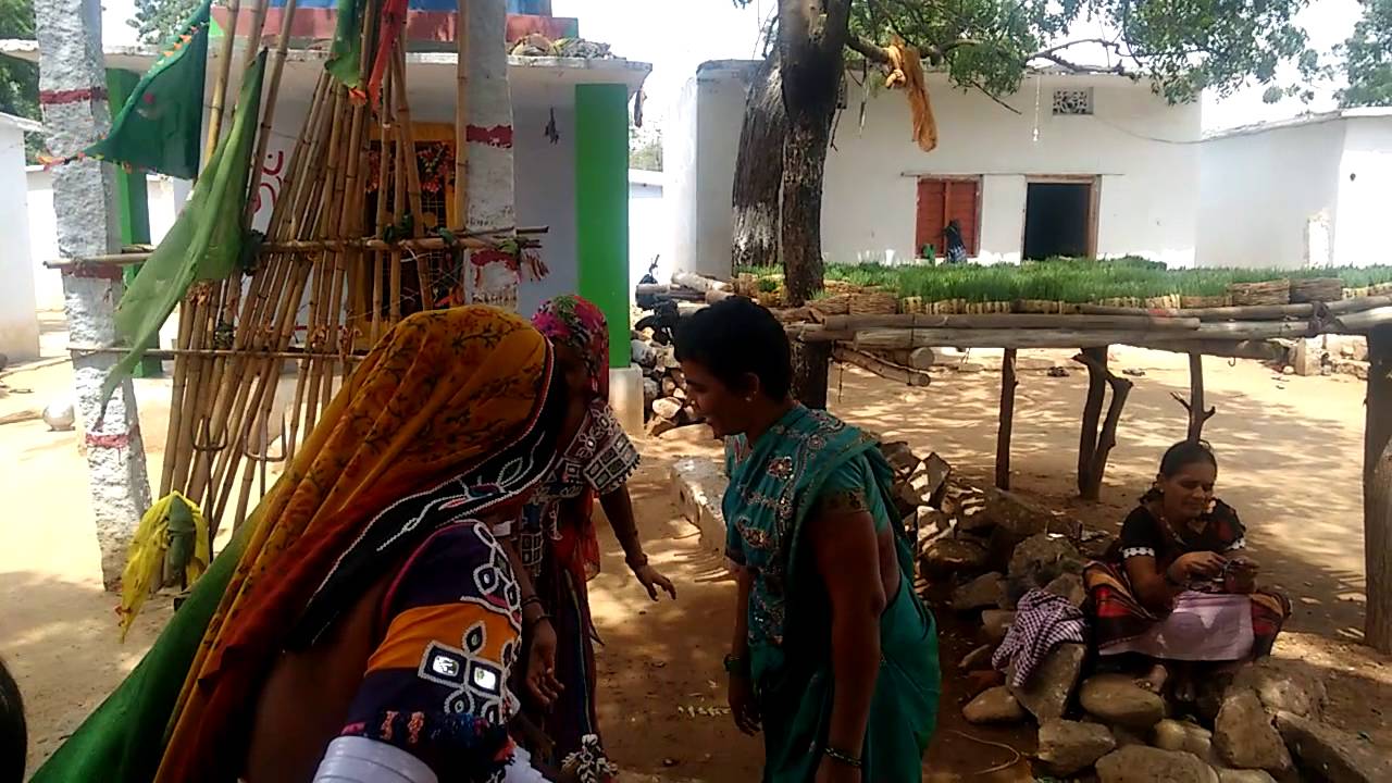 Banjara people celebrating Teej