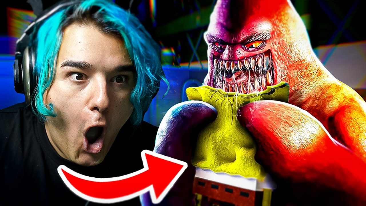 Ich schaue NIEMALS wieder SPONGEBOB! 😳 | 3 SpongeBob Horror Spiele..
