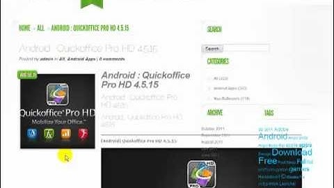 Download Quickoffice Pro HD 4.5.15 Android Full Version Free!