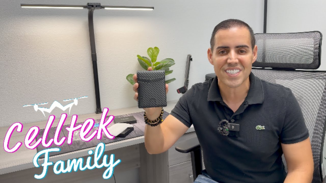 Обзор мужского тонкого кожаного кошелька ZALVEX с RFID-блокировкой для кредитных карт на 14 карт