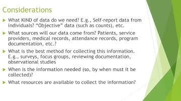 Program Evaluation Overview