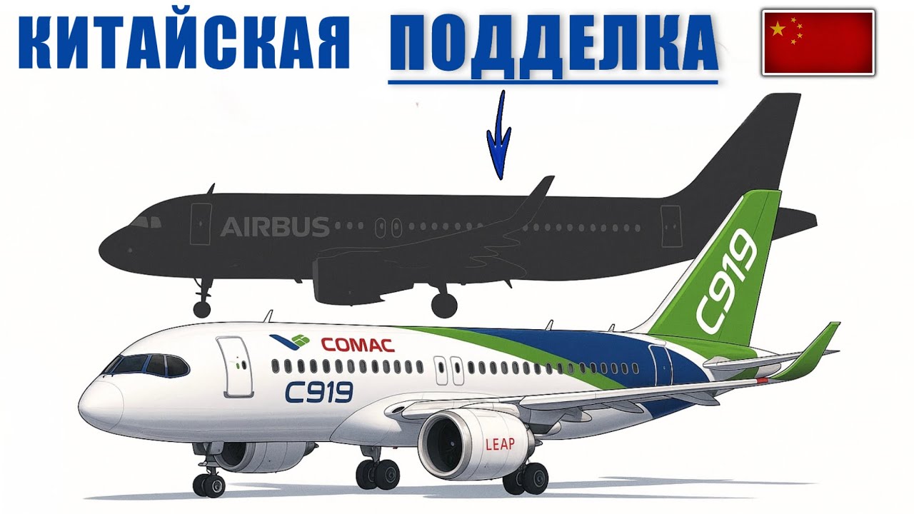 Как Китай Пытался ОБЫГРАТЬ Airbus — Но Провалился с Треском